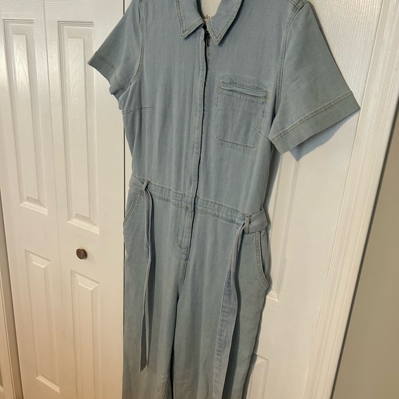 Ella Moss Sky Blue Jumpsuit - Picture 3 of 5